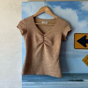 A. Byer Vintage blouse tee